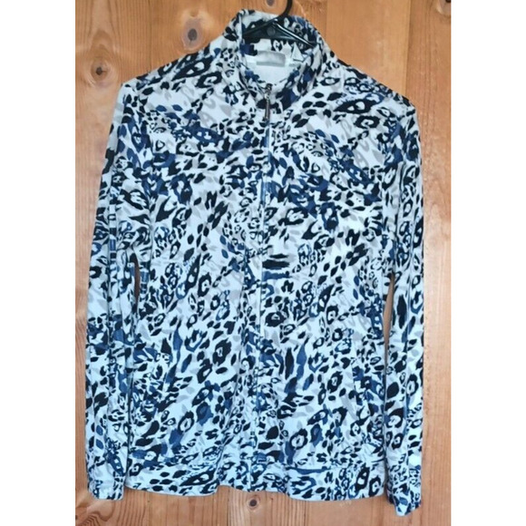 CHICOS Zenergy Women's Jacket Small Soft Warm Pockets Fall, Full zip Boho Y2K - Picture 1 of 4
